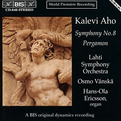 Afbeelding van Hans Ola Ericsson, Lahti Symphony Orchestra, Osmo Vänskä Aho: No.8 For Organ And Orchester (CD)