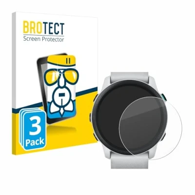 Afbeelding van BROTECT Screenprotector voor Garmin Forerunner 745 Folie Beschermfolie Beschermglas transparant (3 Stuks)