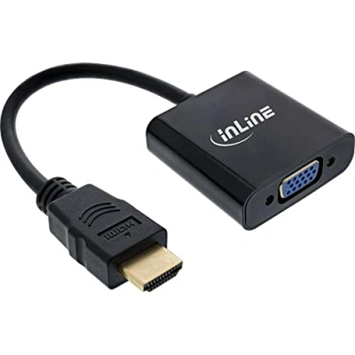 Afbeelding van InLine® converter kabel hdmi naar vga met audio