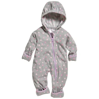 Afbeelding van Playshoes Fleece Sneeuwpak, uniseks, kinderen, Punten, 68
