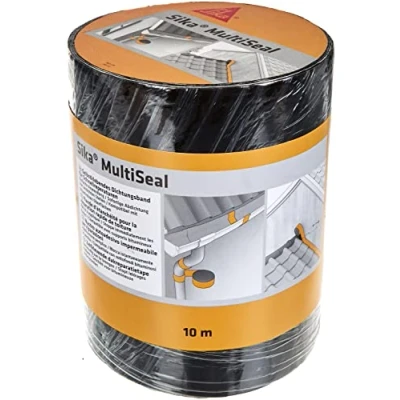 Afbeelding van Sika 3734 MultiSeal afdichtingstape, zelfklevend, koudlijm, 200 mm x 10 m, kleur: grijs