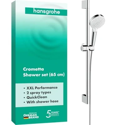 Afbeelding van Hansgrohe crometta vario douche set 65 cm 26532400