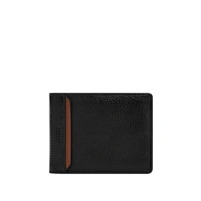 Afbeelding van Fossil Portemonnee, Heren, Maat: One Size, Black