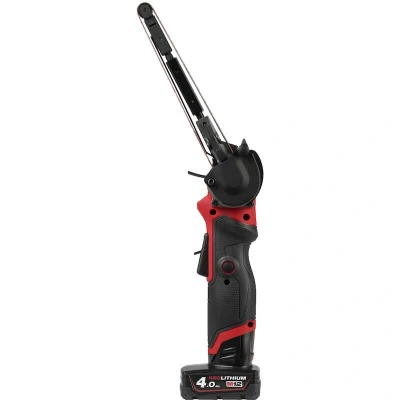Afbeelding van Milwaukee M12 FBFL13 402B FUEL bandvijl 13 mm set (2x 4,0Ah accu) in tas