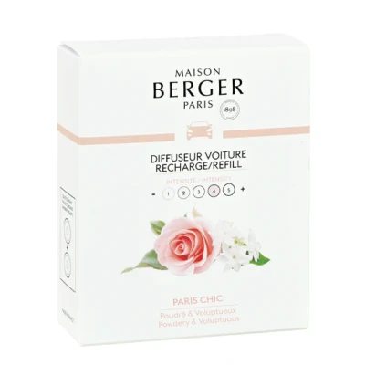 Afbeelding van Paris chic navulling 2 stuks Autoparfum Lampe Berger
