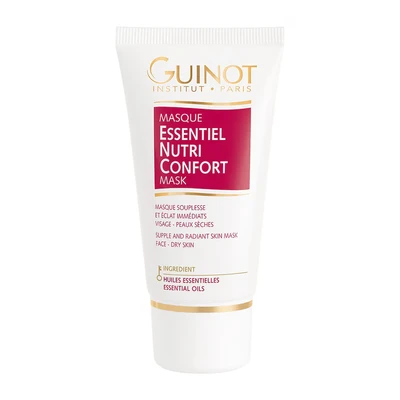 Afbeelding van Guinot, Gezichtsmaskers, Masque Essentiel Nutrition Confort Instant Comfort Mask 50ml Droge Huid (50 ml)