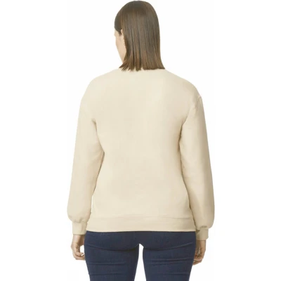 Afbeelding van Gildan Sweater ronde hals Midweight Softstyle GISF000 Sand M
