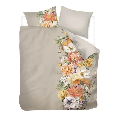 Afbeelding van Snoozing Ayanna Dekbedovertrek Tweepersoons 200x200/220 cm Zand
