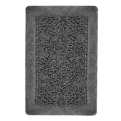 Afbeelding van Badmat Heckett Lane Buchara Classic Anthracite 70 x 120 cm