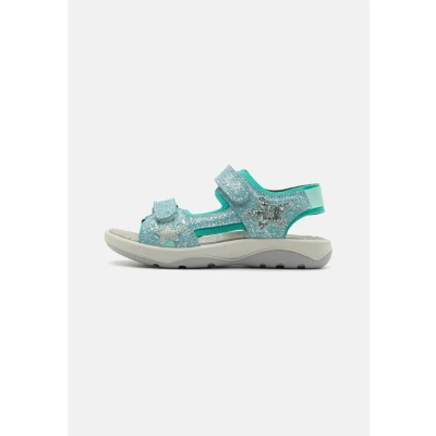 Afbeelding van Lurchi FIA 2 Sandalen voor kinderen, Maat: 28, Turkis Veloursleer