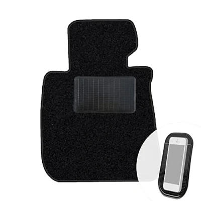 Afbeelding van moto MOLTICO Automatten Velours Autofrontmat 1 Matje Voor de Voorkant van Auto Bijpassend BMW 3er E93 Cabrio 2007 2013