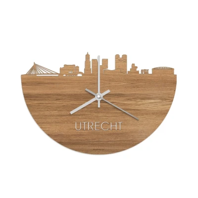 Afbeelding van Skyline Klok Utrecht Eiken