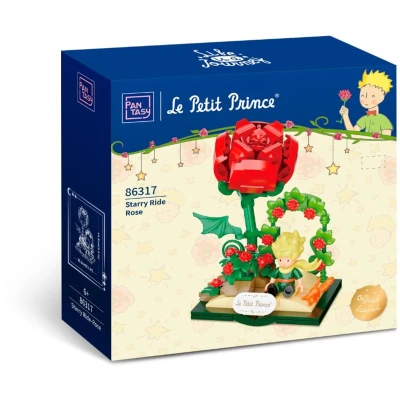 Afbeelding van Pantasy Le Petit Prince: Rose of Star 196 delig bouwsteenspeelgoed