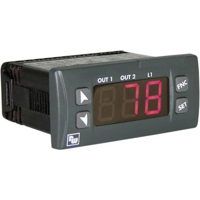 Afbeelding van Wachendorff UR3274S3 PID Temperatuurregelaar K, S, R, J, Pt100, Pt500, Pt1000, Ni100, PTC1K, NTC10K Relais 8 A, 5 SSR (l x b h) 53 77 35 mm