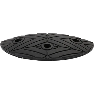 Afbeelding van Verkeersdrempel rubber hoogte 50 mm Crash Stop Dancop