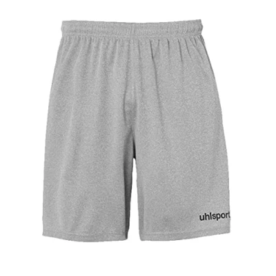 Afbeelding van Uhlsport Center Basic Short Heren Donkergrijs Gemeleerd / Zwart Maat: L