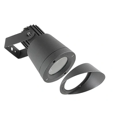 Afbeelding van Leds C4 Hubble Aluminium 1 Licht Buitenspot Urban Grey IP65, GU10
