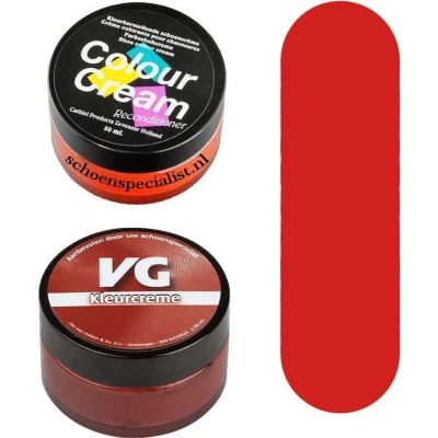 Afbeelding van Schoensmeer VG (Schoenpoets) 031 Licht Rood