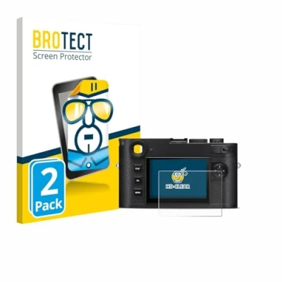 Afbeelding van BROTECT Screenprotector voor Leica M11 P Safari Folie Beschermfolie transparant (2 Stuks)