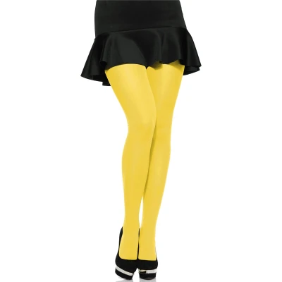 Afbeelding van Merry Style MS GB 162 Dames Panty 60 DEN Plus Size Grote maat Polyamide Canarinio XXL