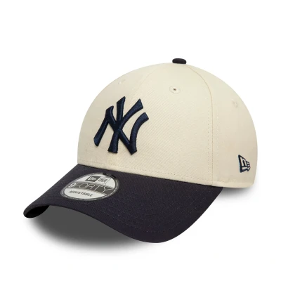 Afbeelding van New Era York Yankees Colour Block Cream 9FORTY Adjustable Cap