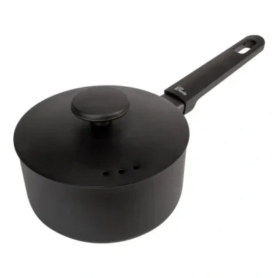 Afbeelding van Cosy &amp; Trendy Full Black sauspan, 16 cm, zwart Pan