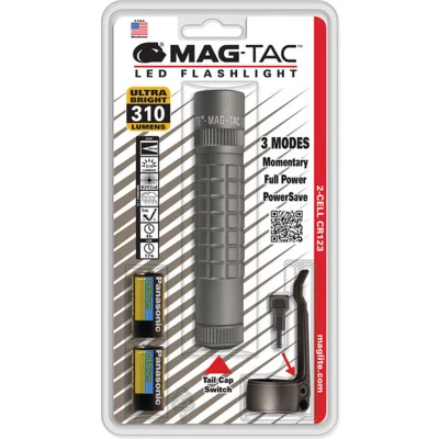 Afbeelding van MagLite MAG TAC LED Zaklamp Aluminium Grijs
