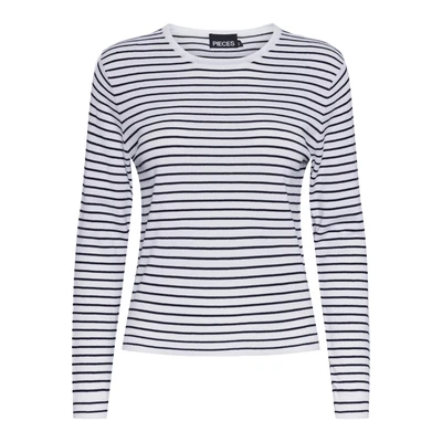 Afbeelding van Pieces Pcsonja Trui, Dames, Maat: XS, Cloud dancer