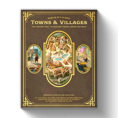 Afbeelding van Worlds at a glance: towns &amp; villages