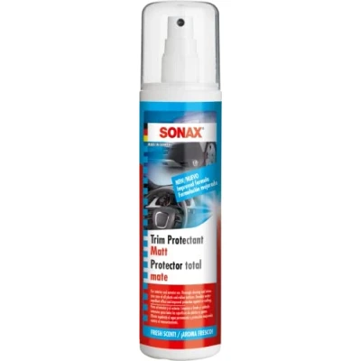 Afbeelding van SONAX Tiefenpflege zijdemat (300 ml) grondige reiniging, intensieve verzorging en duurzame bescherming voor alle kunststof rubberen oppervlakken art.nr. 03830410