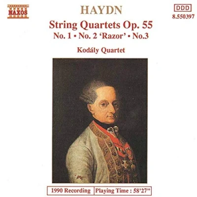 Afbeelding van Kodaly Quartet String Quartets Op. 55, Nos. 1 3 (CD)