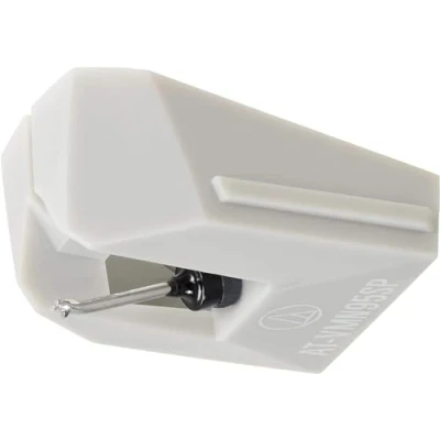 Afbeelding van Audio Technica AT VMN95SP Conical Stylus for use with Cartridge VM95SP (White)