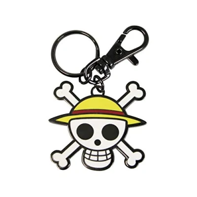 Afbeelding van ABYstyle, Sleutelhanger, ONE PIECE Sleutelhanger Schedel Luffy Ruffy, Veelkleurig