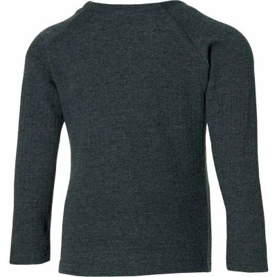 Afbeelding van Basic LS Thermoshirt Junior Antraciet Melange 000 152 16 Grijs Thermokleding