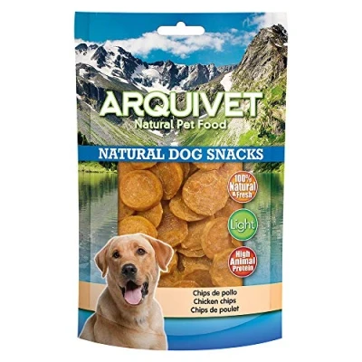 Afbeelding van Arquivet, Kippenchips, natuurlijke hondensnacks, 100 g