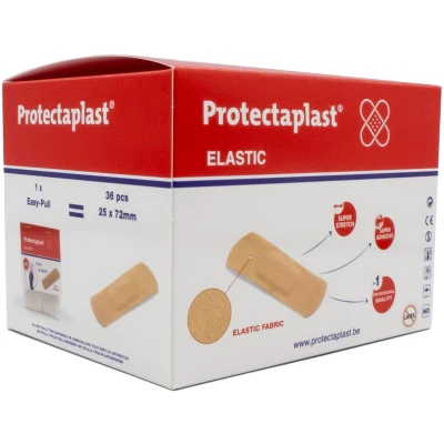 Afbeelding van Protectaplast Tear &amp; Wear Elastic Easy pull, Ft 25 X 72 Mm, 5 36 Stuks Pleister
