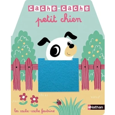 Afbeelding van cache petit chien Livre matière éveil Dès 6 mois