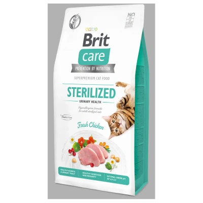 Afbeelding van Brit Sterilized Urinary Health Kip Kattenvoer 7 kg