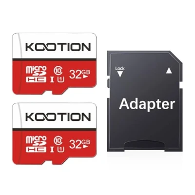 Afbeelding van KOOTION 2 pack 32 GB Micro SD kaart klasse 10 SDHC geheugen UHS I Ultra High Speed TF R Flash, C10, U1,