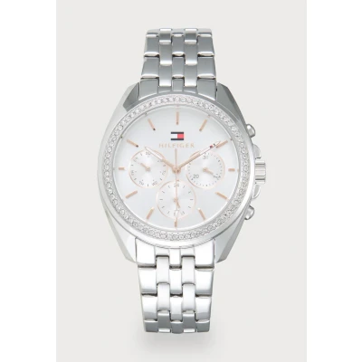 Afbeelding van Tommy Hilfiger Mellie Horloge silvercoloured, Dames, Maat: One Size, Silver/coloured