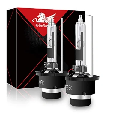 Afbeelding van WinPower D2R Xenon lamp 35W Koplamp HID Vervangingsset 6000K Wit X treme Licht, 2 Bollen