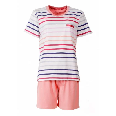 Afbeelding van Irresistible Dames Shortama Korte Mouwen Roze Maat S