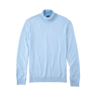Afbeelding van OLYMP Casual Modern Fit Coltrui lichtblauw, Effen