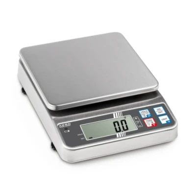Afbeelding van Kern FOB 3K1 Brievenweegschaal Weegbereik (max.) 3 kg Resolutie 1 g werkt op het lichtnet, een accu Zilver