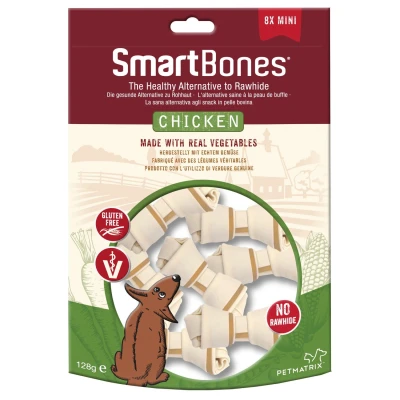 Afbeelding van Smartbones Chicken Classic Bone Chews Hondensnacks Kip 18 stuks Mini