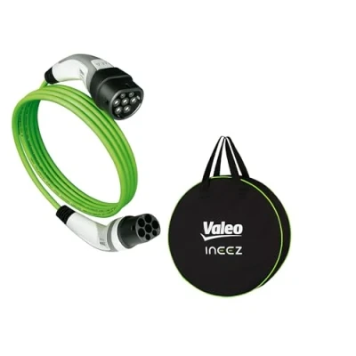 Afbeelding van Valeo Ineez 652111 oplaadkabel voor elektrische of plug in hybride voertuigen met transporttas type 2 op 22 kW 10 meter