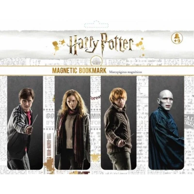 Afbeelding van HARRY POTTER Characters Magnetic Bookmark Set