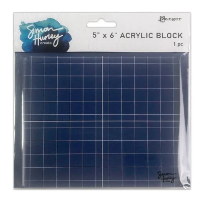 Afbeelding van Ranger Simon Hurley create. Acrylic Stamping Block 5x6 Inch (HUA80381) (DISCONTINUED)