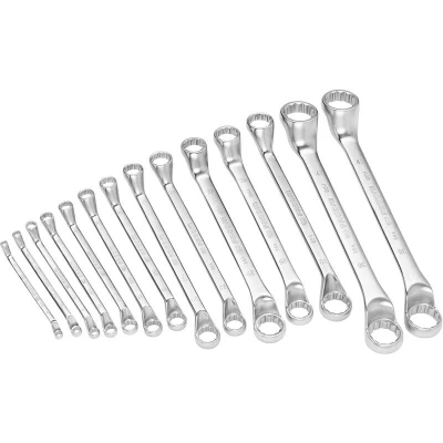 Afbeelding van Facom set 14 12 kantringsleutels, metrische maten 55A.JE14