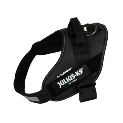 Afbeelding van IDC Powerharness, Size: 0/M, Black Faux Leather